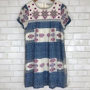 UO Little White Lies Veronique dress embroidered